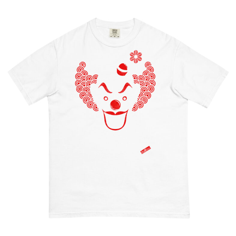 Creepy Clown "BOO" T-Shirt – Comfort Colors 1717 - Image 4
